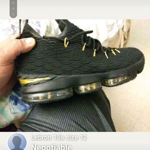 Lebron 15s size 12